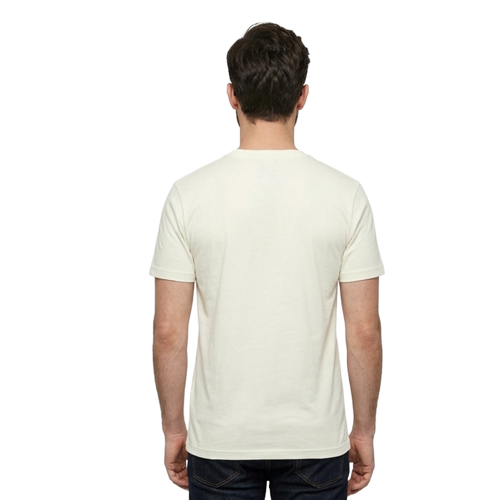 Heavy Organic Signature Tee - Natural