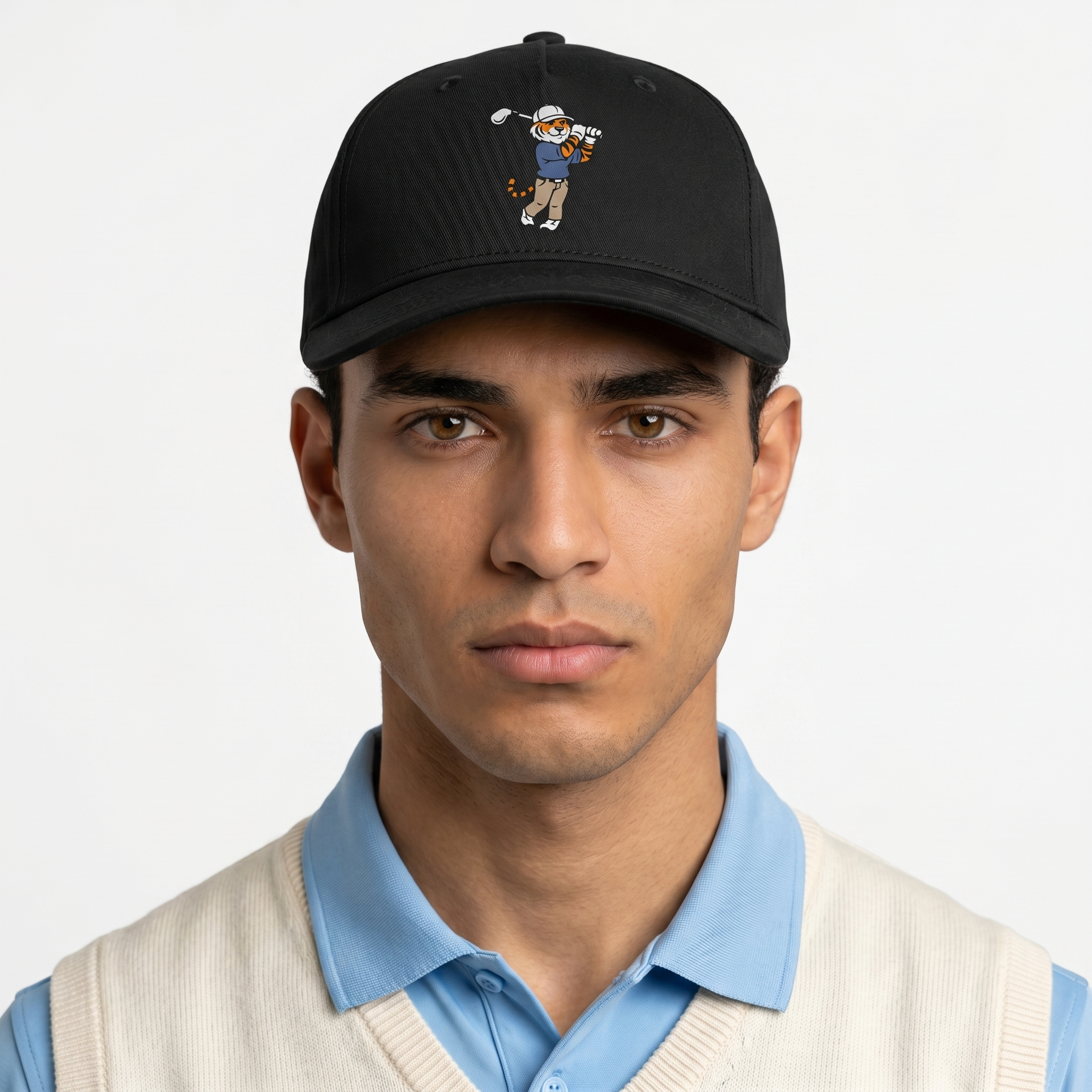 Kairo the Tiger Recycled Golf Hat