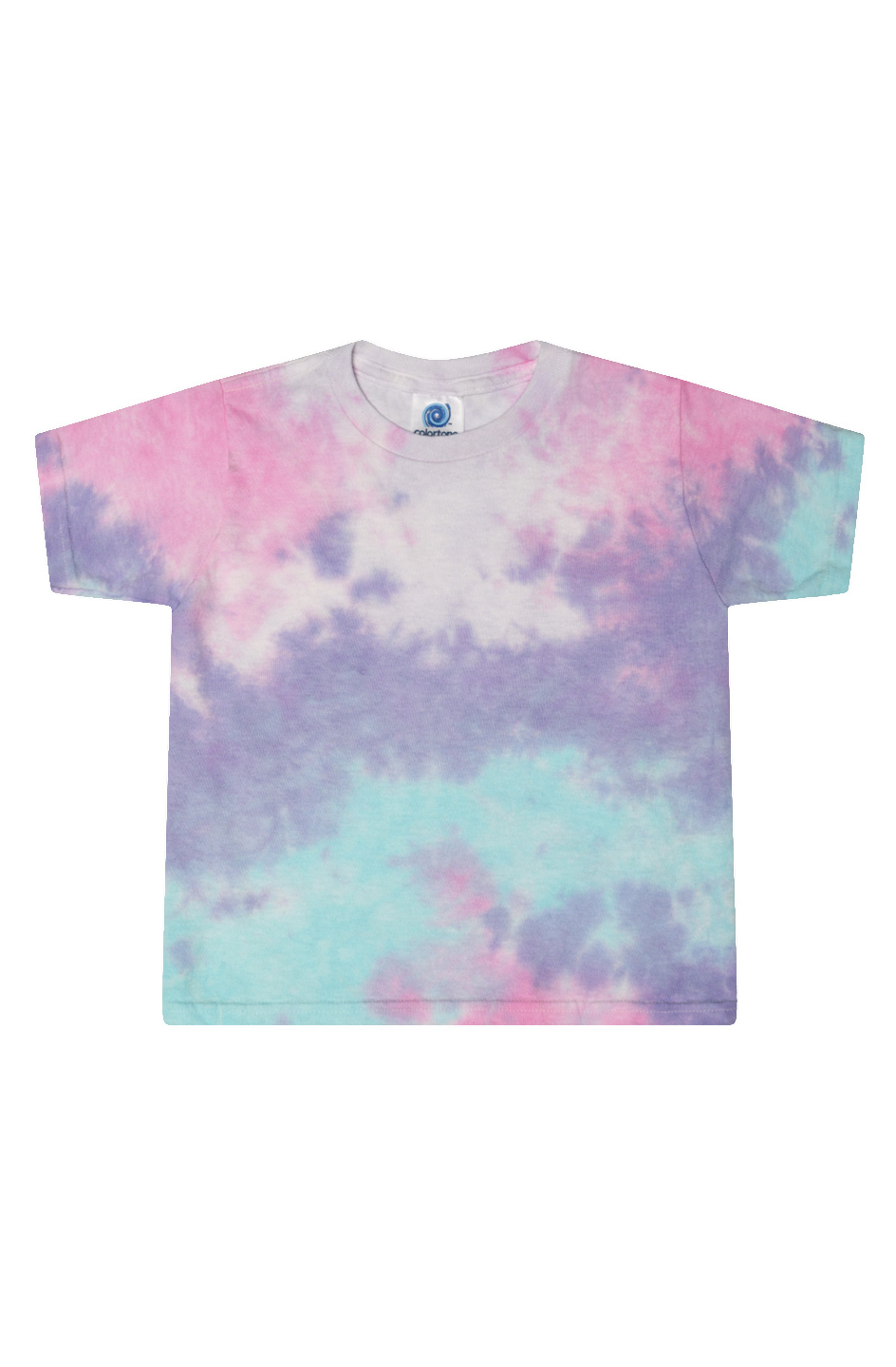 Tie-Dye Cotton Candy Crop Tee