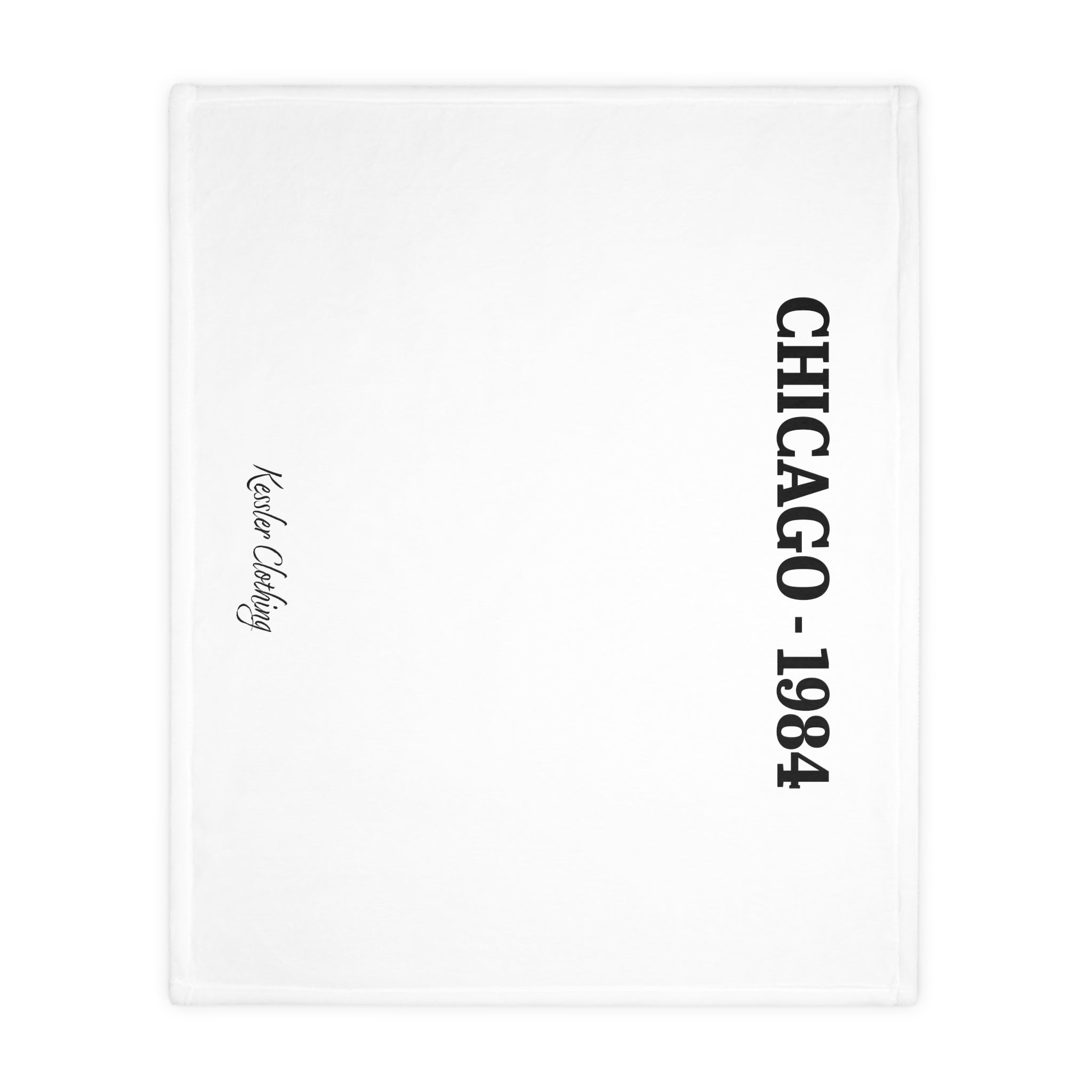 Microfiber Blanket - Chicago 1984 City Collection