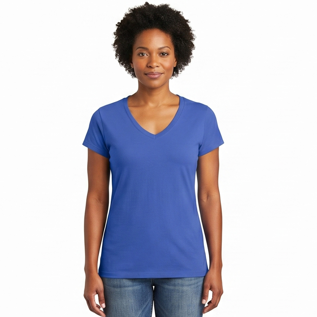 Soft Jersey V-Neck
