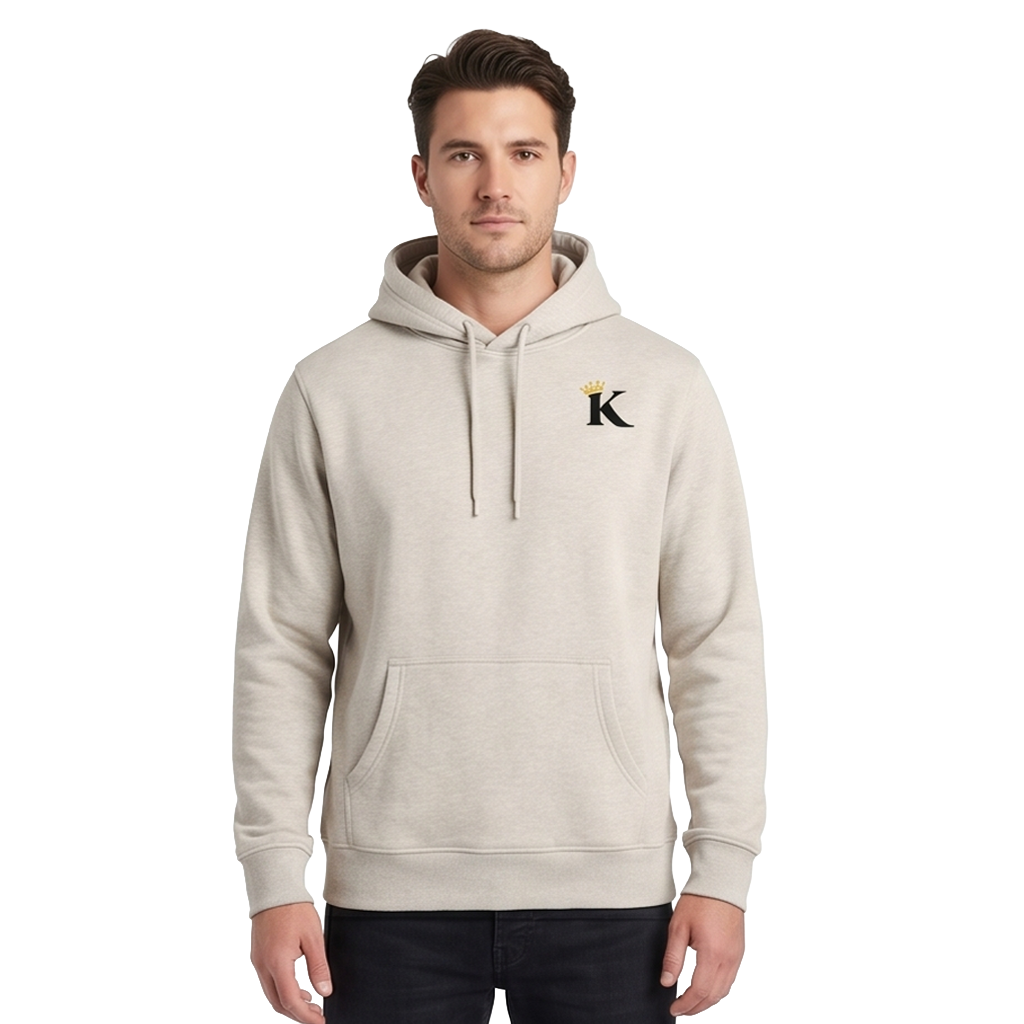 Ultra-Heavy Recycled Signature Hoodie - Ecru