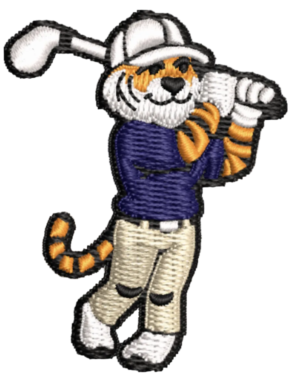 Kairo the Tiger Recycled Golf Hat