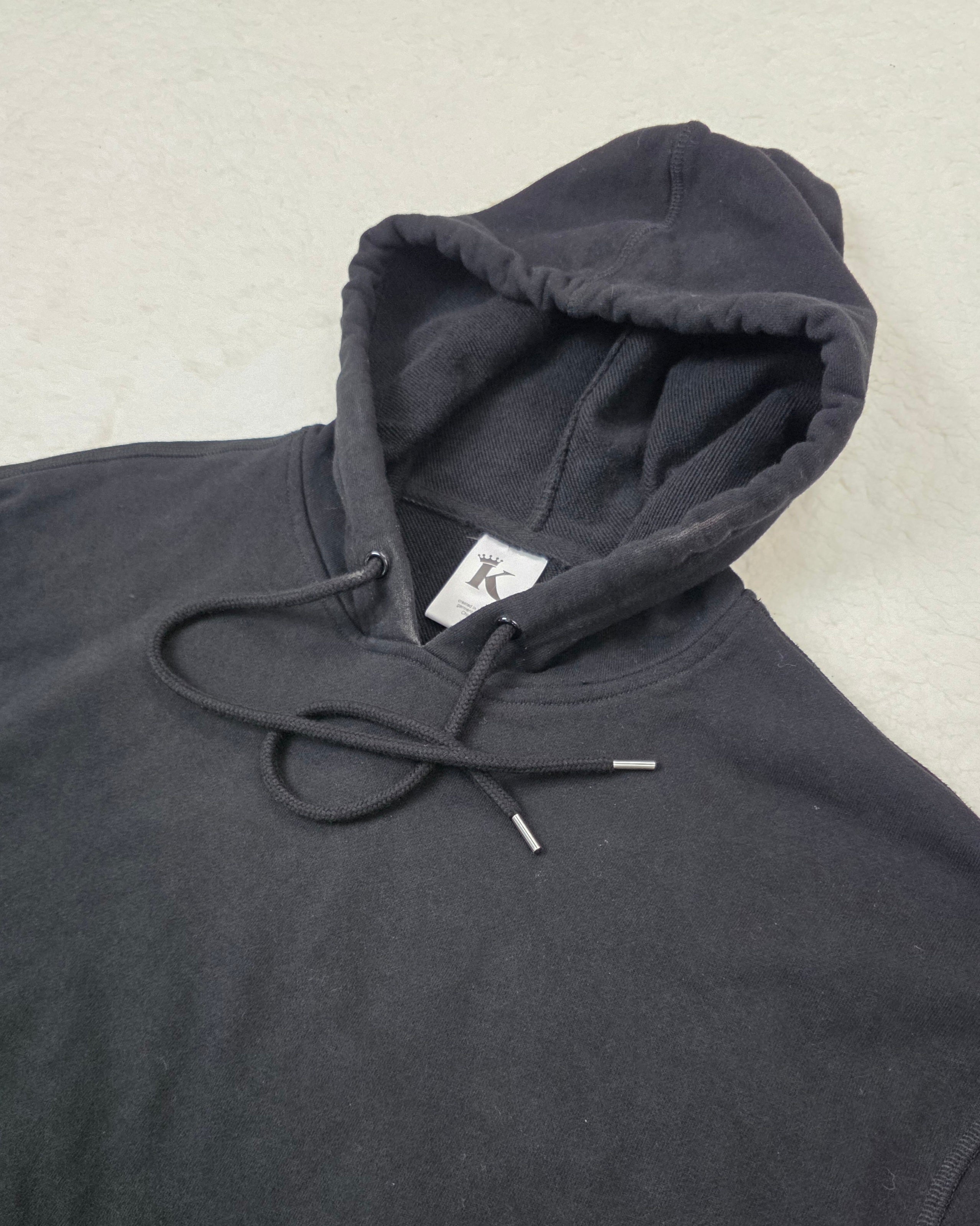 350 GSM Organic French Terry Crop Hoodie