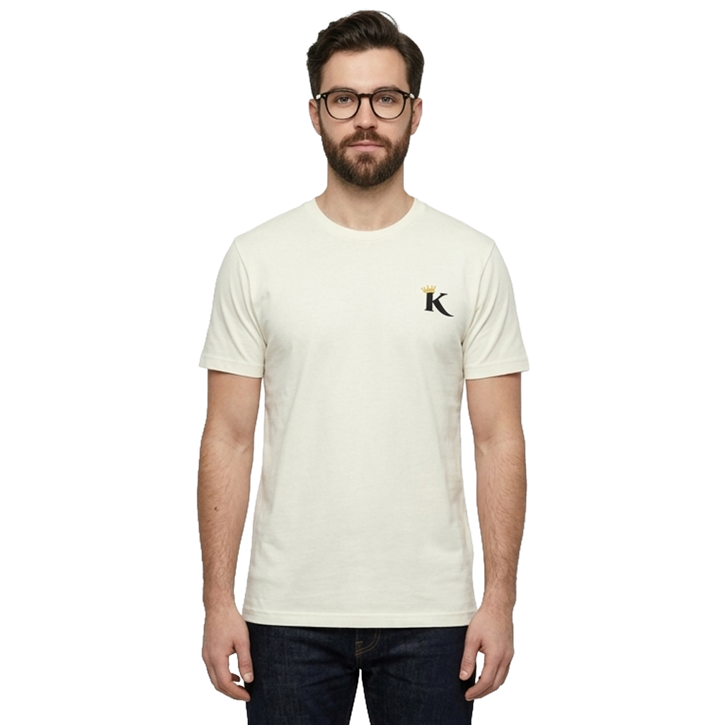 Heavy Organic Signature Tee - Natural