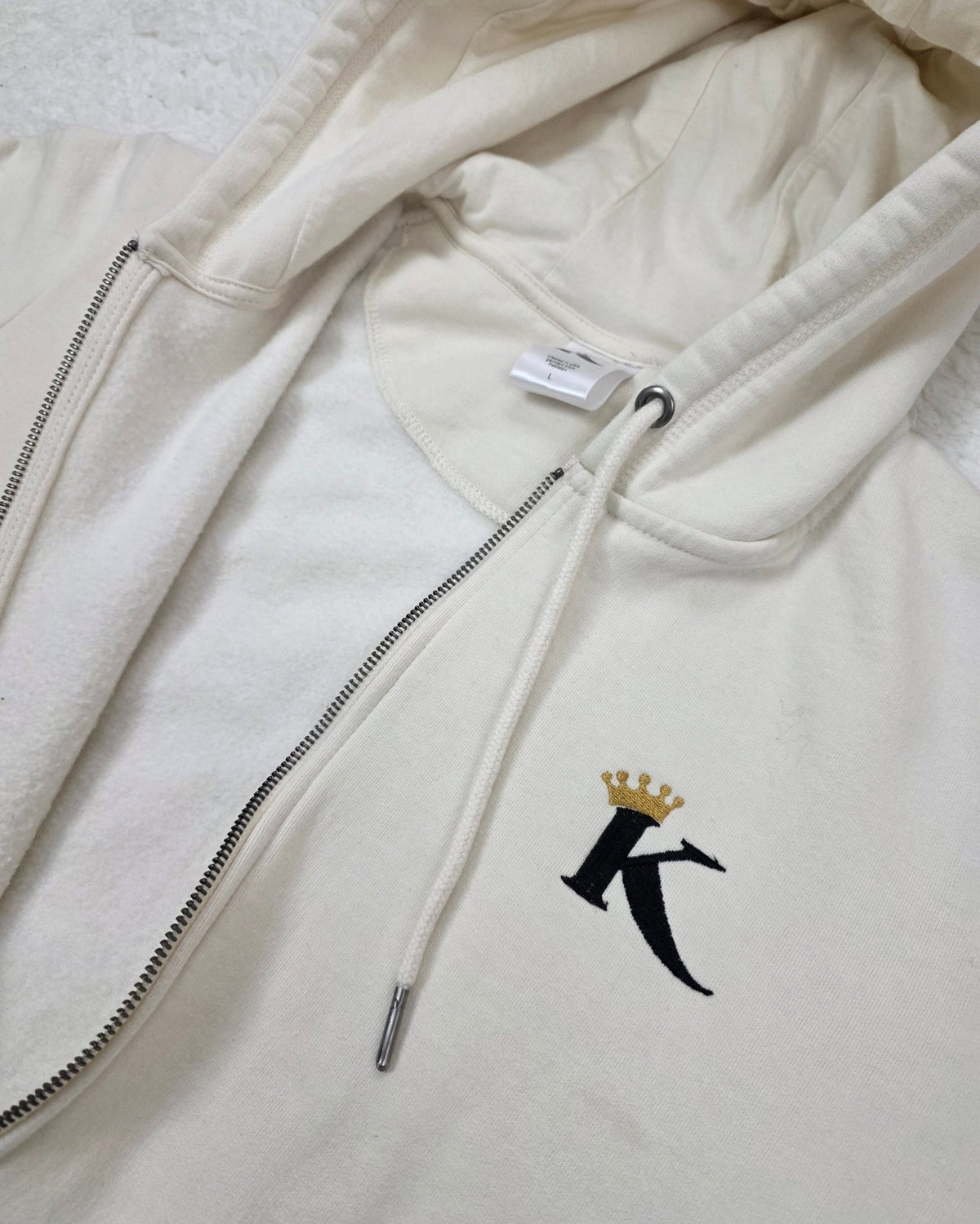 400 GSM Organic Cotton Zip Hoodie - Kessler Clothing Company
