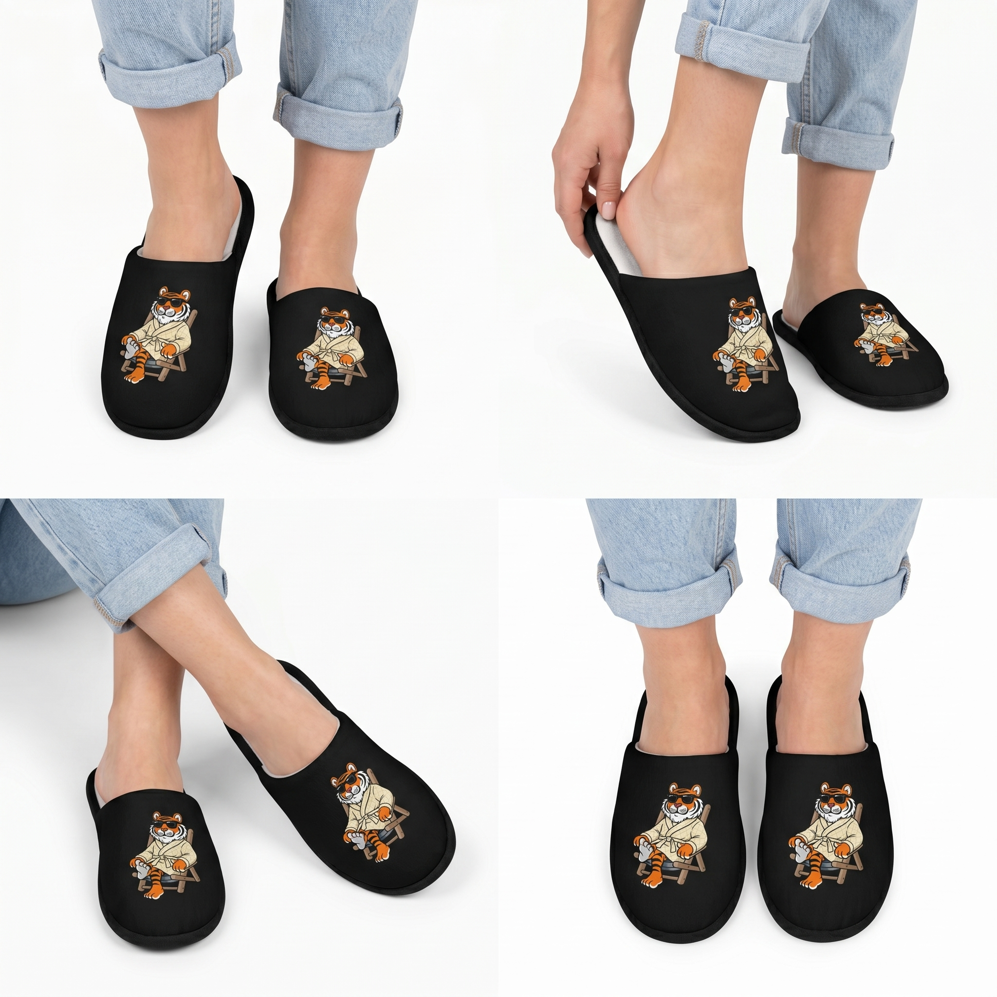 Kairo the Tiger Slippers