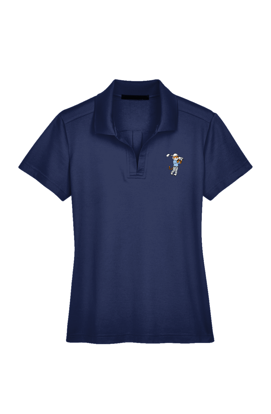 Kairo the Tiger Ladies Golf Polo