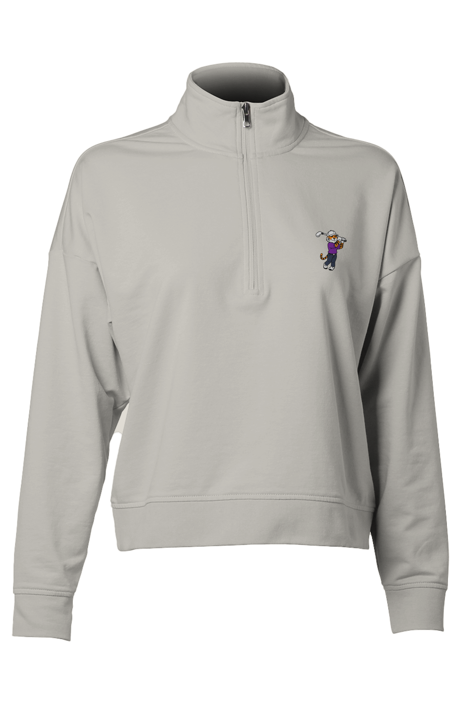 Ladies Kairo the Tiger Performance Golf Quarter-Zip