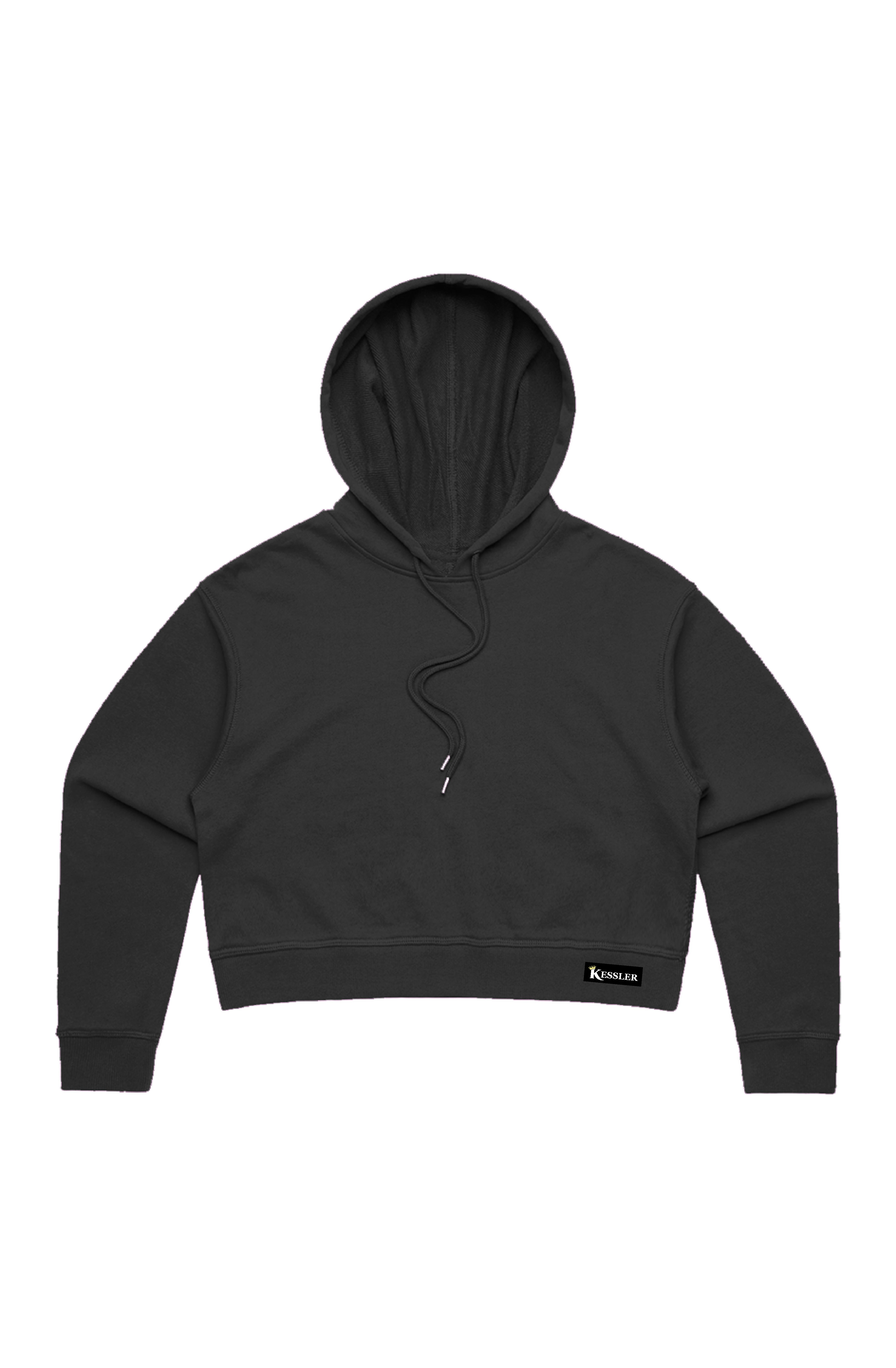 Heavy Organic French Terry Crop Hoodie