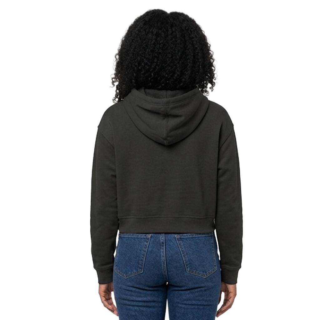 Heavy Organic French Terry Crop Hoodie