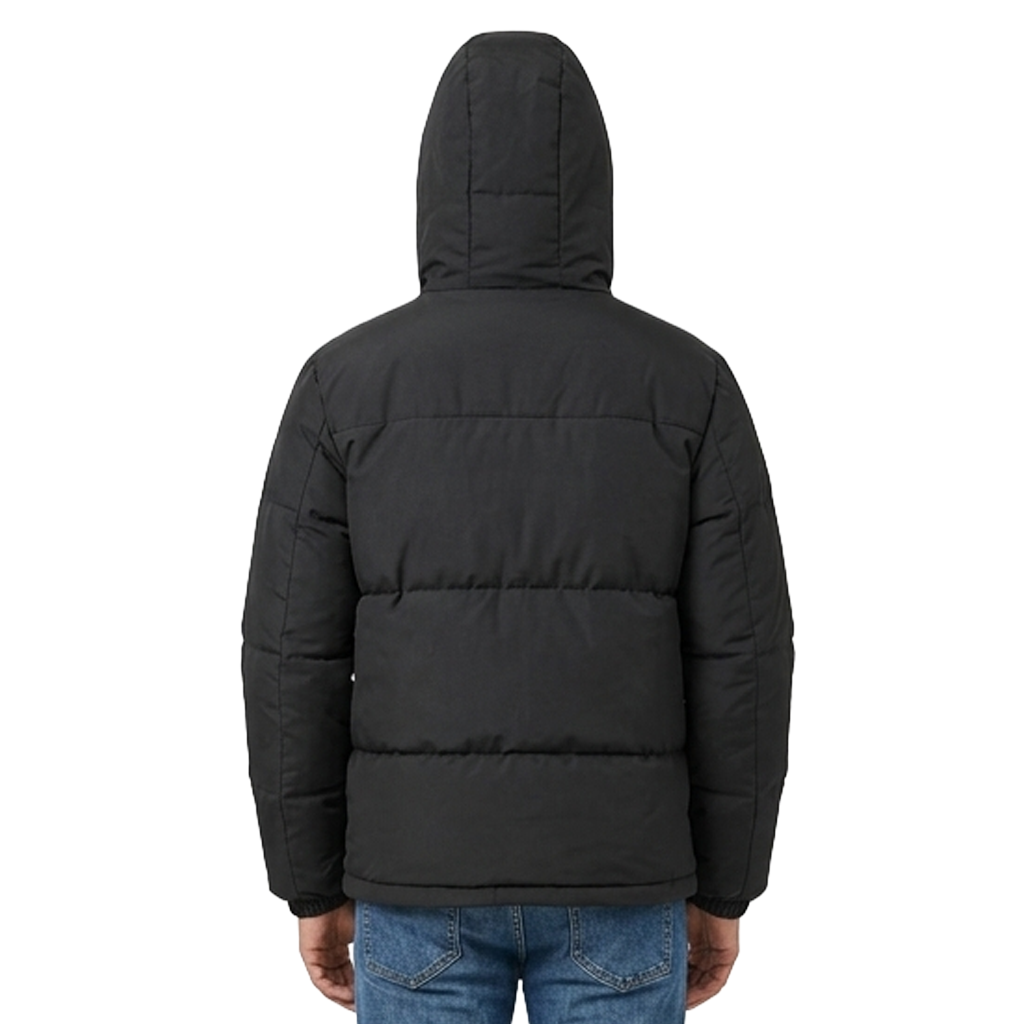 Recycled Hooded Puffer Jacket