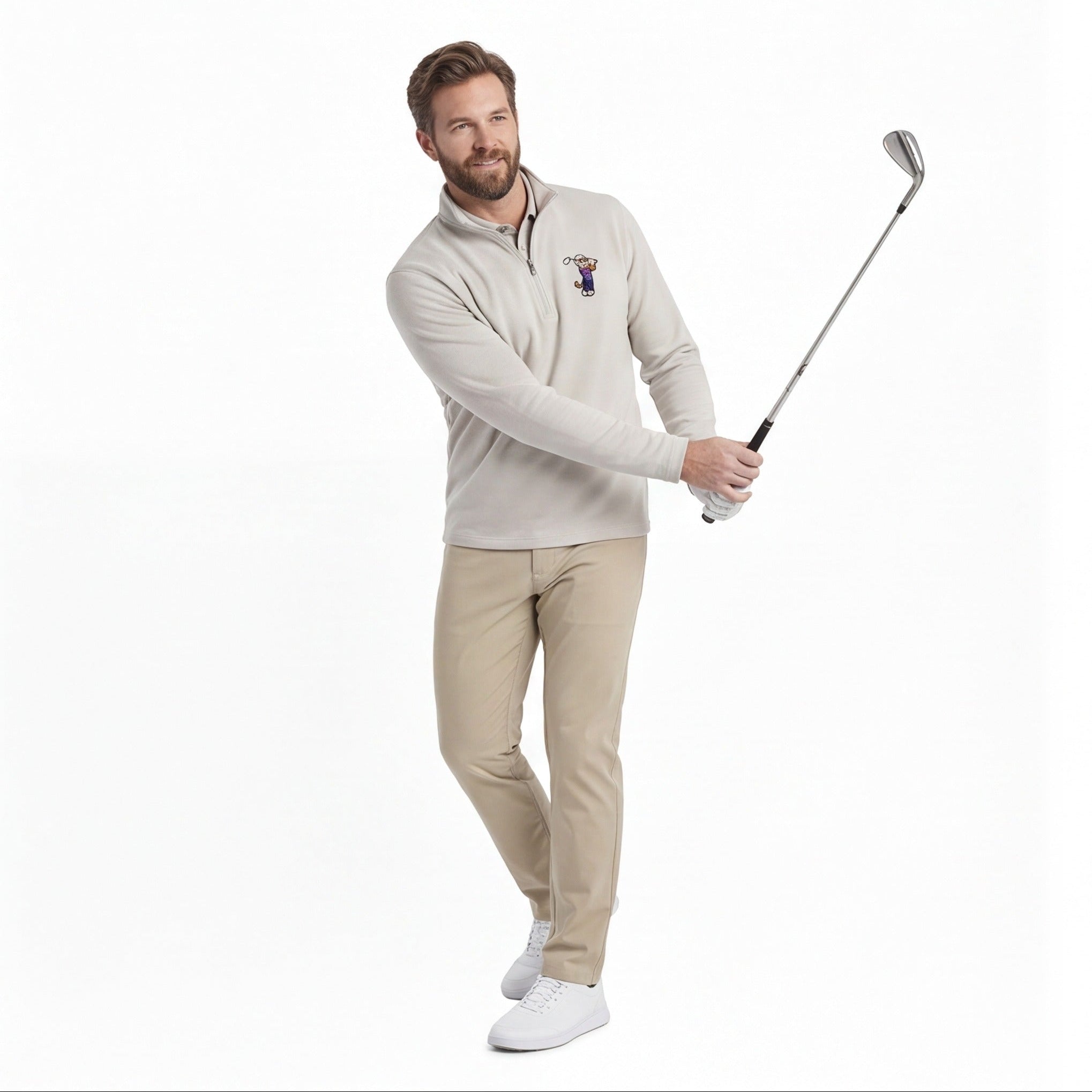Kairo French Terry Golf Quarter-Zip
