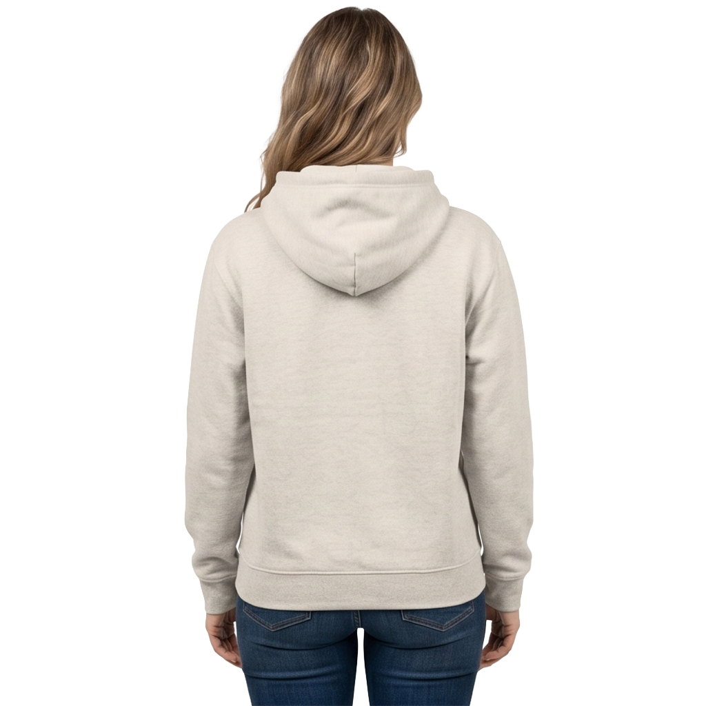 Ultra-Heavy Recycled Signature Hoodie - Ecru
