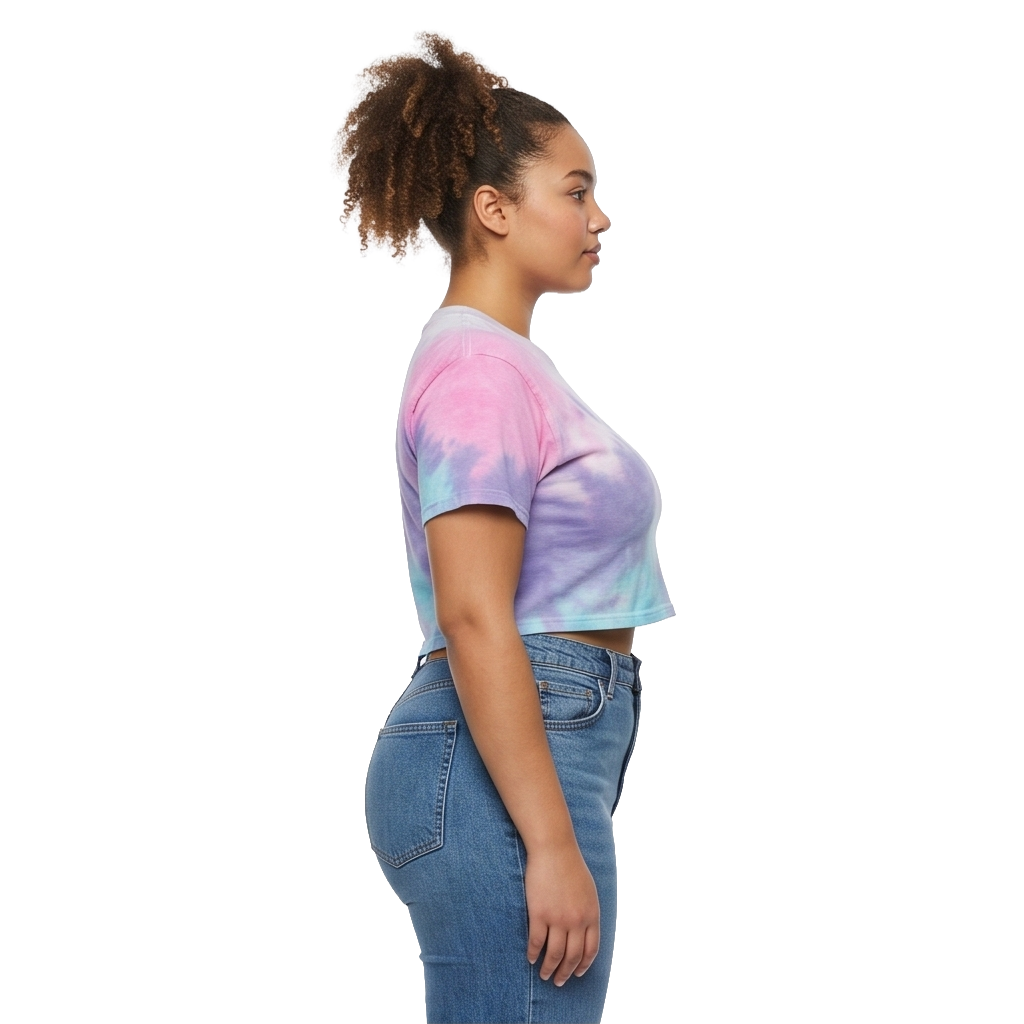 Tie-Dye Crop Tee