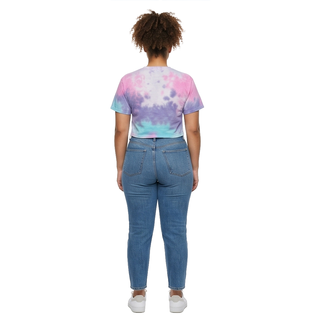 Tie-Dye Crop Tee
