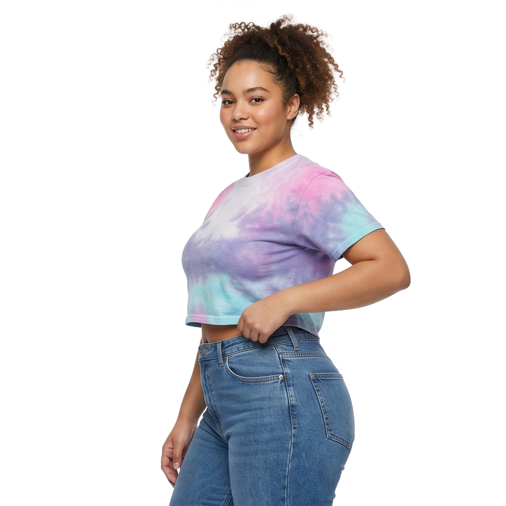Tie-Dye Crop Tee