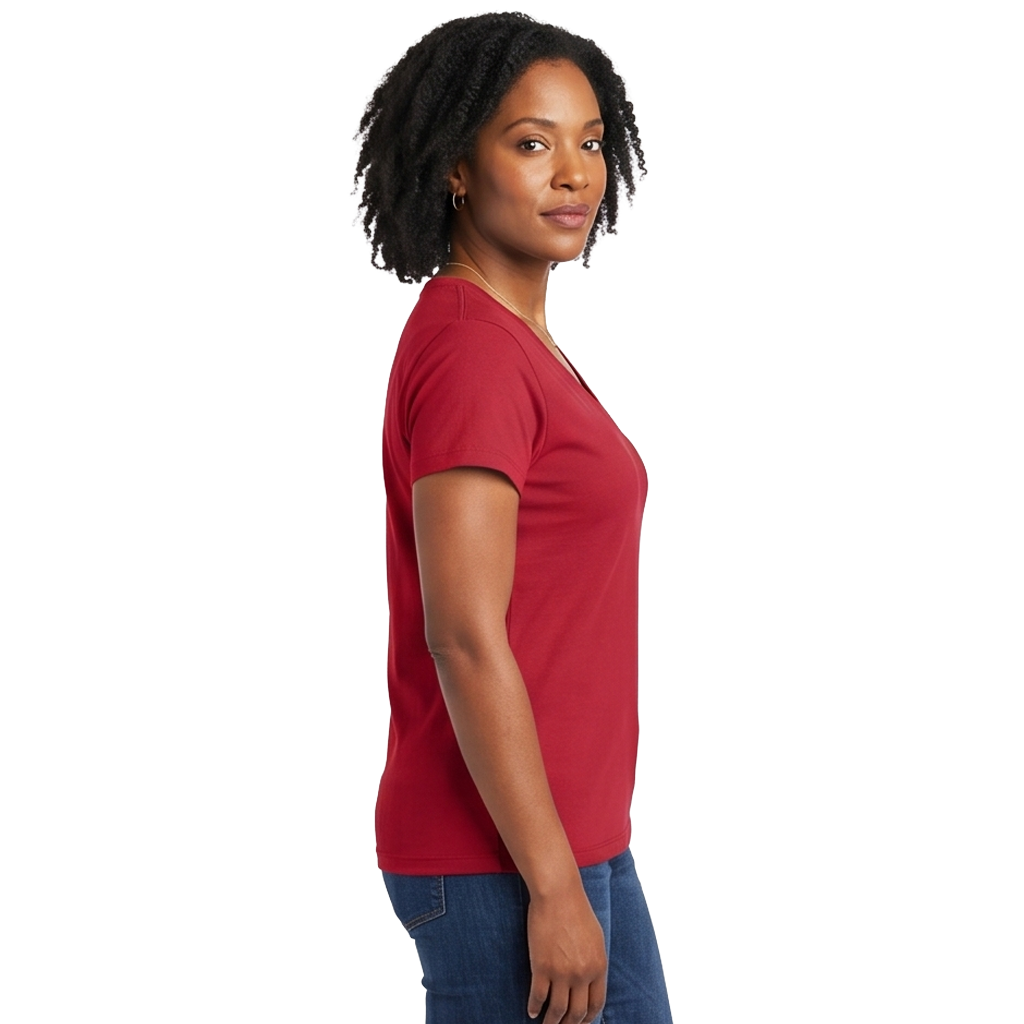 Soft Jersey V-Neck