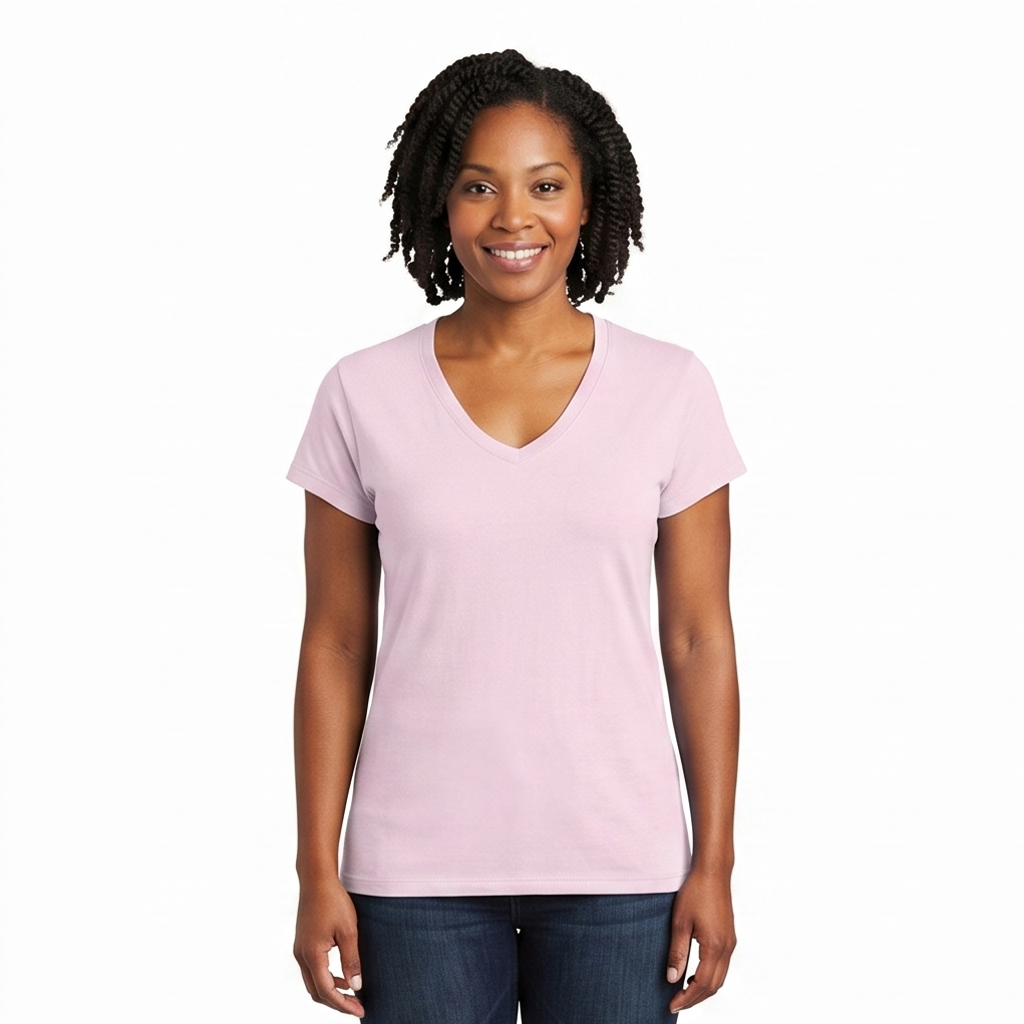 Soft Jersey V-Neck