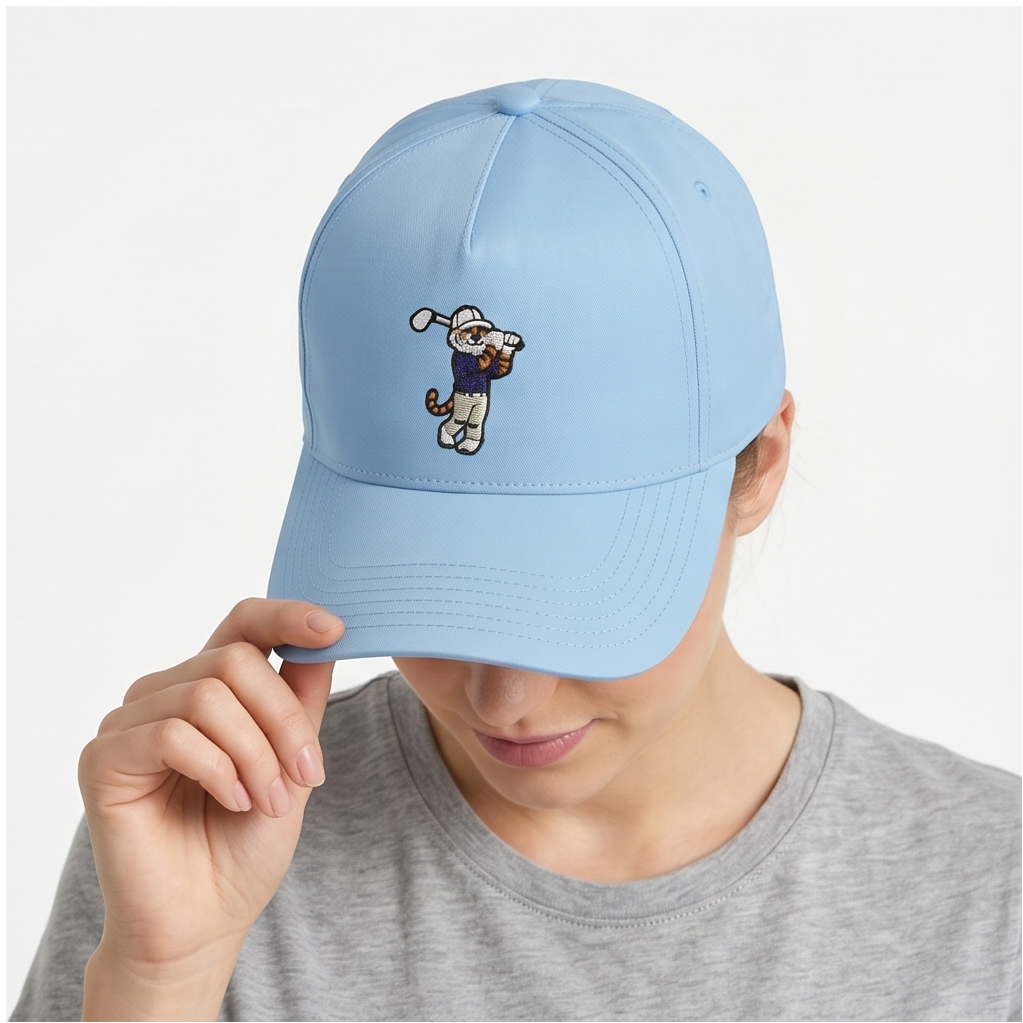 Kairo the Tiger Recycled Golf Hat