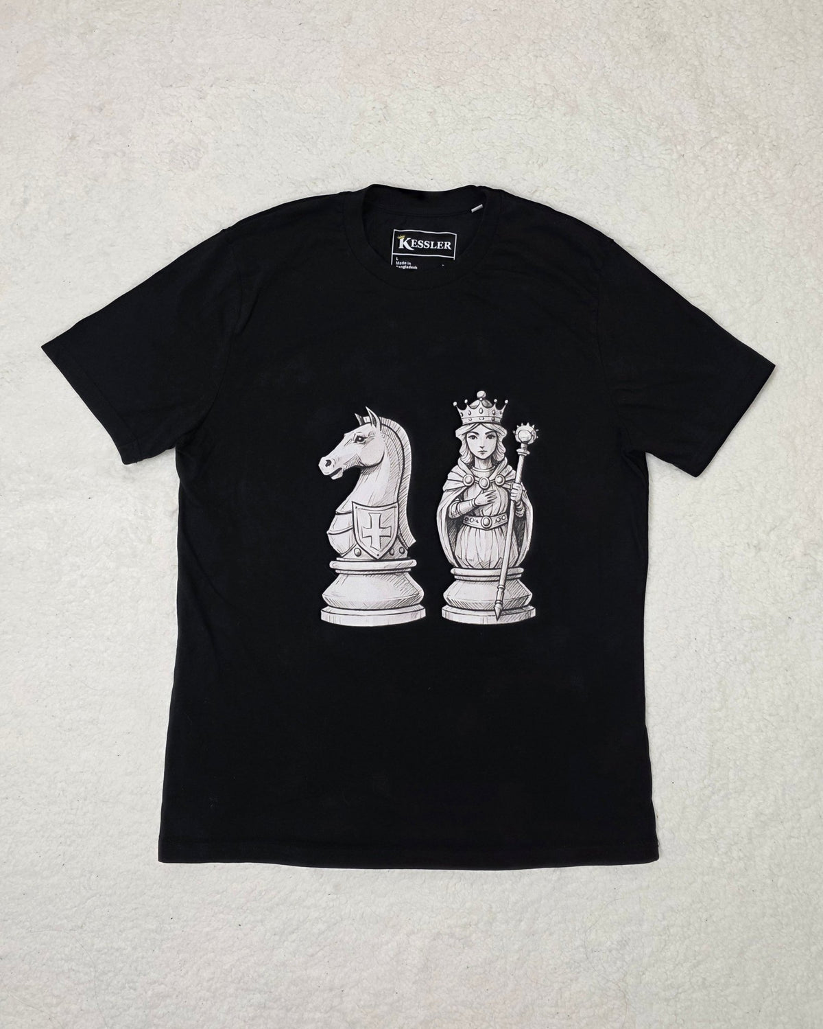 Organic Cotton Chess Tee - Kessler Clothing Company
