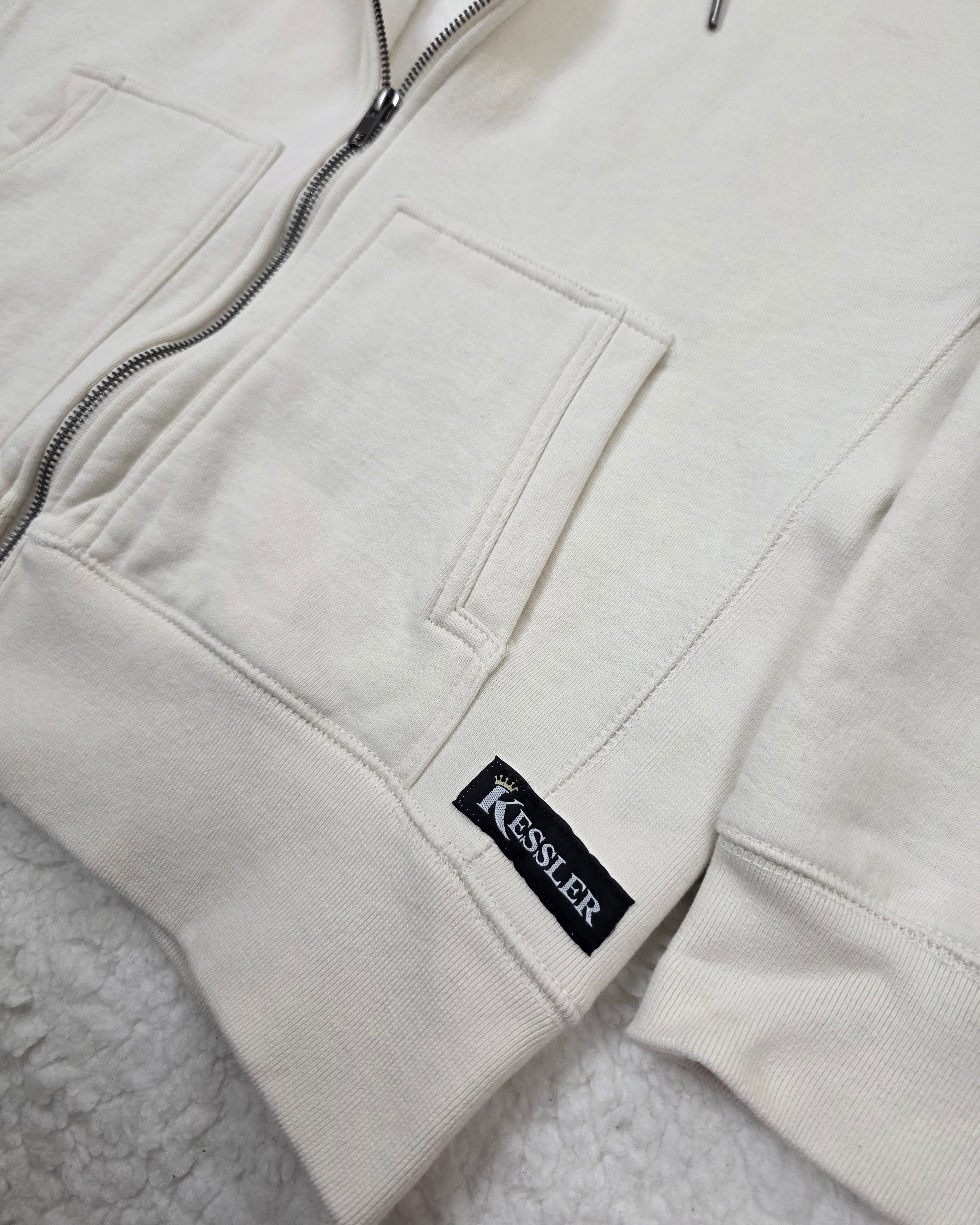 400 GSM Organic Cotton Zip Hoodie