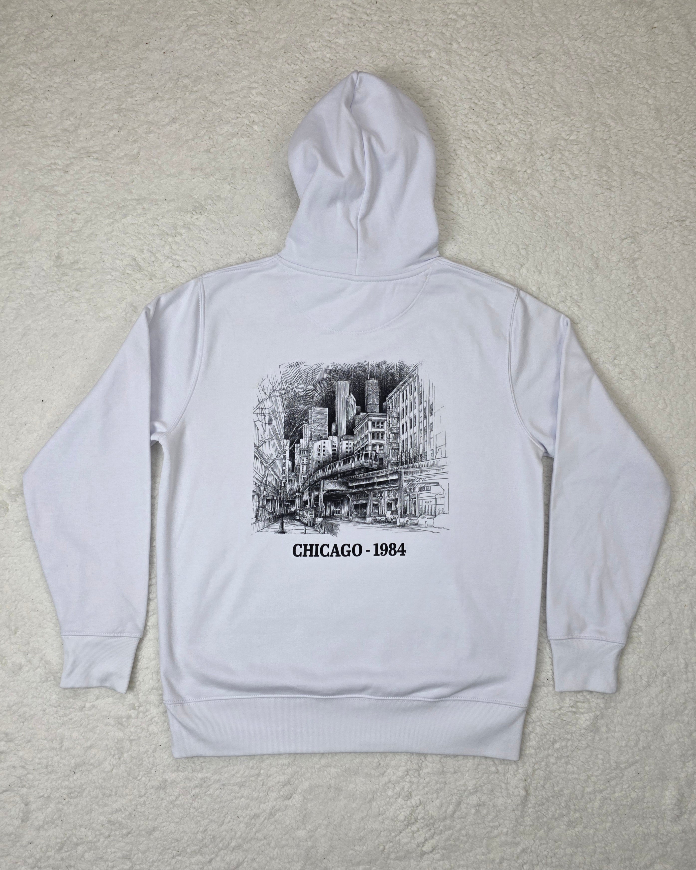 350 GSM Organic Cotton Recycled Chicago Hoodie